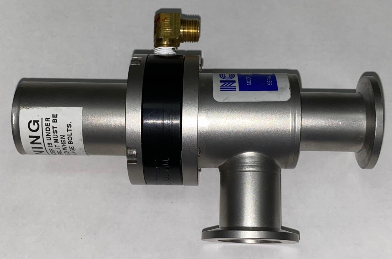 NOR-CAL PRODUCTS PNEUMATIC RIGHT ANGLE VACUUM VALVE KF25