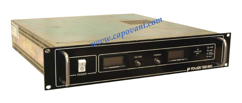 POWER TEN DIRECT CURRENT POWER SUPPLY 8 V, 250 A