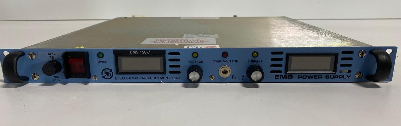 ELECTRONIC MEASUREMENTS INC DC POWER SUPPLY 150V, 7A